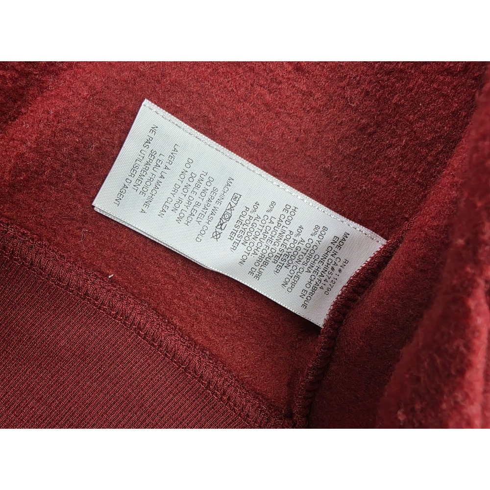 True Religion College Full Zip Hoodie Sweater Rope Design Size M Crafted W Pride - Picture 8 of 11